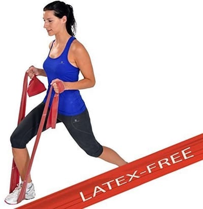 Elastische Therapieband -Moves- latexvrij 1,5 m Medium - rood