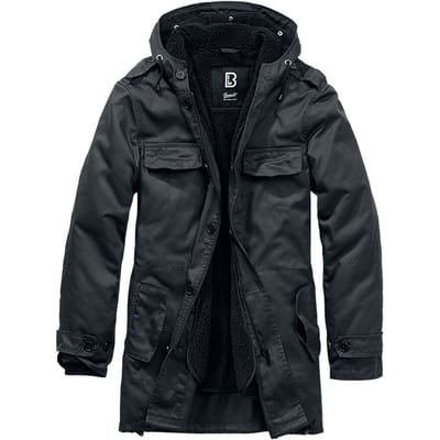Brandit Parka - BW Parka Forest - S tot 4XL - voor Mannen - zwart
