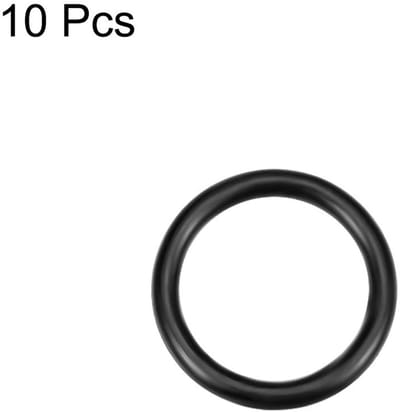Dailygoods- O-ringen set 10 stuks - Nitrilrubber - 35 mm buitendiameter - 25 mm binnendiameter - 5 mm breed - Duurzaam en flexibel - Afdichtringen