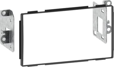 2-DIN Paneel geschikt voor Nissan Qashqai(J10) 2007-2014 - Kleur: Zwart Premium kwaliteit