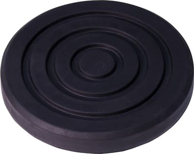 Kraftmeister Rubber Pad 137 mm zwart