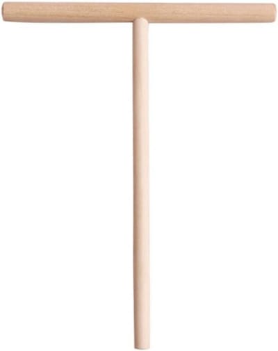 Pannenkoek Spreider - Crepe Maker - Keuken Gebruik - T-Vorm Ontwerp - 16.5 cm Lengte - Zwart