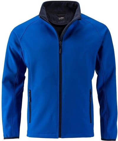 James and Nicholson Heren Promo Softshell-jasje (Nautisch blauw/navy)