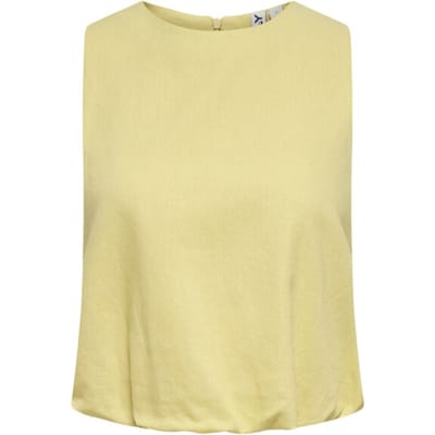 Only Goa Balon Linen Top Dames - Maat L