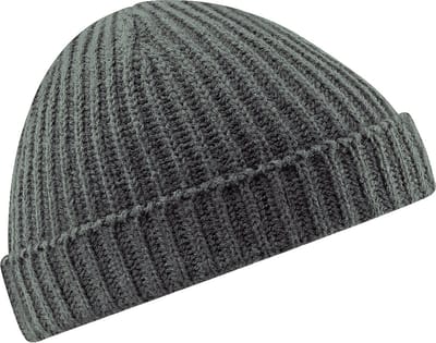 Beechfield Retro Trawler Skull cap - One size - Rook Grijs