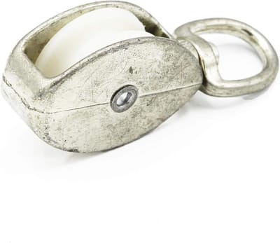 Katrol Kabel Systeem - Fitness Trainer - Kracht Training - 360 Graden Draaibaar - Tot 50 kg - Zilver