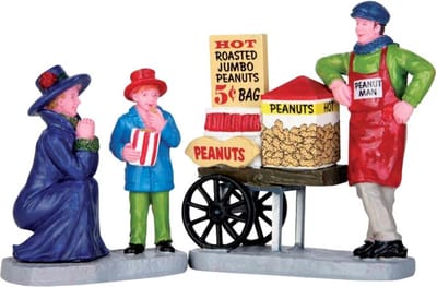 Lemax - Roasted Peanut Treats, Set Of 2 uit de 2016 Collectie