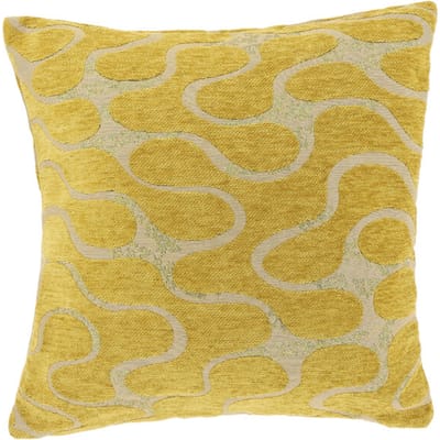 Unique Living - Sierkussen Lux 45x45cm - Glowy Yellow