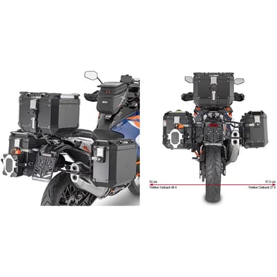 Motorfiets zijbaksteun Givi Okbn Ktm 1290 Super Adventure R 21