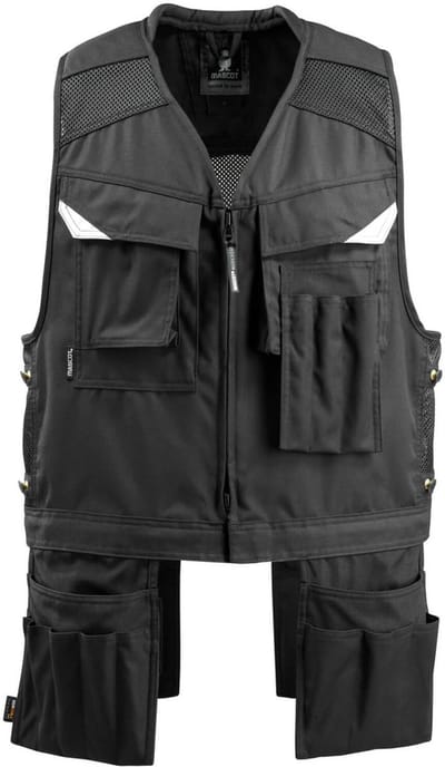 Mascot Hardwear Gereedschapsvest 15089-154 - Zwart - 2XL