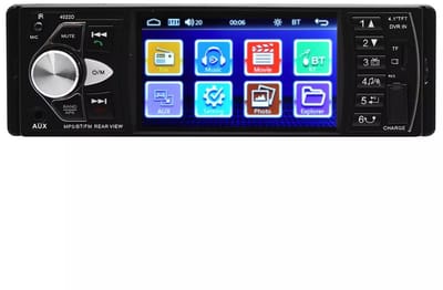 Universele 1-DIN autoradio | 4 INCH | Touchscreen | Bluetooth & USB | Inclusief achteruitrijcamera | Denago DNG-465S