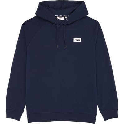 FILA Zeddam Logo Hoodie Black Iris Taglia: XS | Felpe con cappuccio Outlet | Uomo | Nero