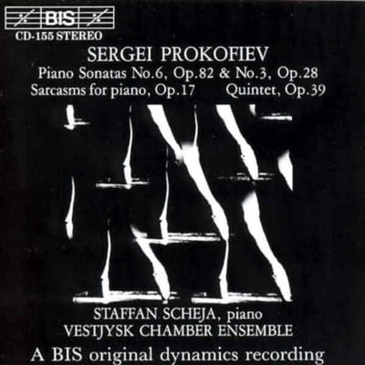 Staffan Sheja, Vestjysk Chamber Ensemble - Prokofiev: Piano Sonata Nos. 6 & 3 | Quintet Op.39 | Sarcasm For Piano (CD)