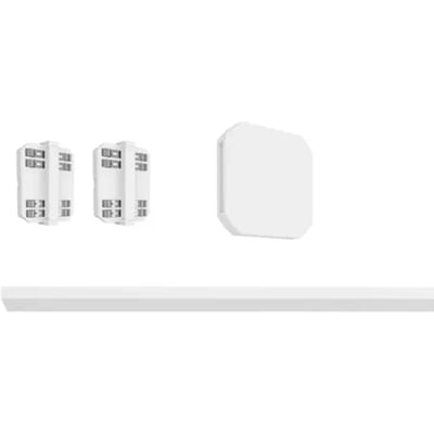 Eglo Track Plus Uitbreiding Wit 1m Met Cover En Eindstuk
