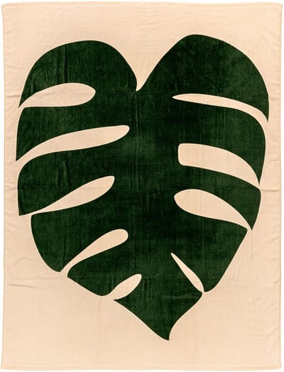 PELLE-XXL - strandlaken 150x200 cm - 2-persoons - 100% katoen - groen