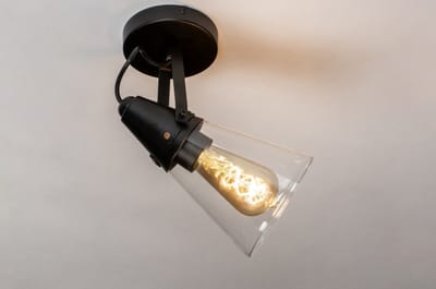 Lumidora Plafondlamp 73974 - Plafonniere - SIRACUSE - E27 - Zwart - Metaal