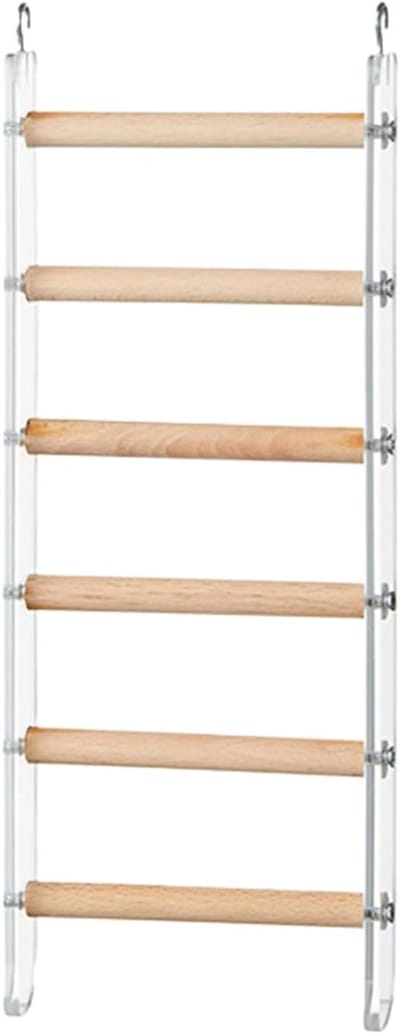 Papegaai Klimladder - Vogel Speelstok - Interactief Spelen - 360 Graden Haak - Tot 49 cm - Niet Gespecificeerd