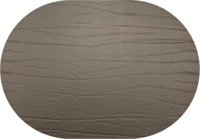 Daff Leatherixx Dumbo Placemat - Leer - Ovaal - 34 x 42 cm - Espresso