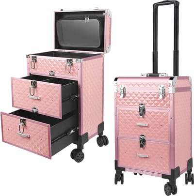 Cosmetische Koffer Roze - Perfect Cadeau voor Vrienden en Familie