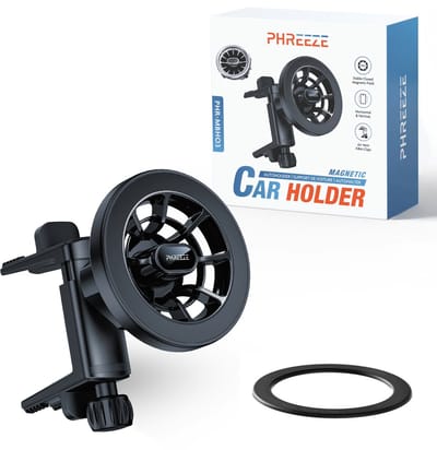 Autohouder geschikt voor MagSafe - Telefoonhouder Auto Ventilatie - Telefoonhouders Auto Magnetisch - GSM Houder Auto - Verstelbaar - Voor ronde ventilatierooster