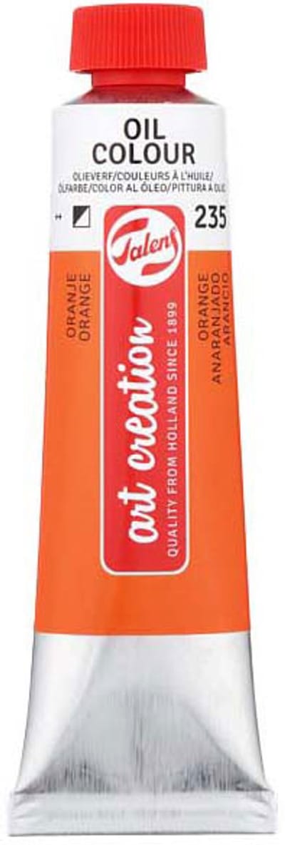 Olieverf Tube 40ml Oranje 235 schilderen creatief speelgoed.
