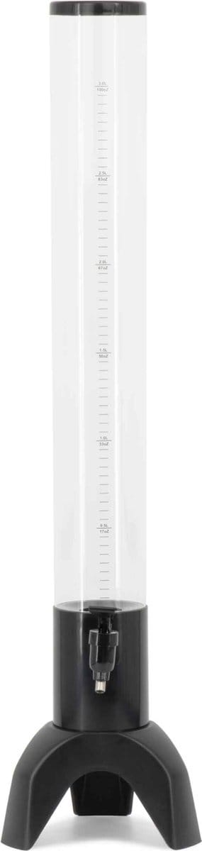 HCB® - Professionele Horeca Drankdispenser - Tapkraan bier - 3 liter - biertap - biertoren - bier dispenser - Bardispenser - 20x20x56.5 cm (DxBxH) - 1 kg - 1418