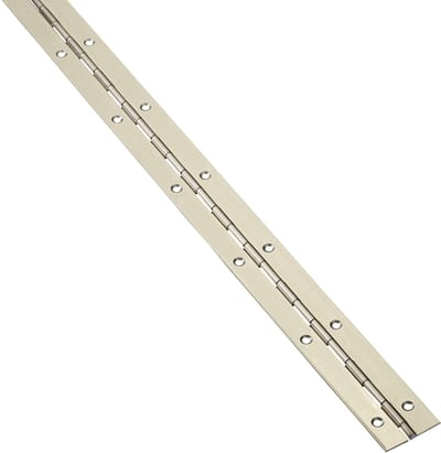 Pianoscharnier 1000 x 32 x 1,0 mm RVS-look Deurscharnier van SOTECH
