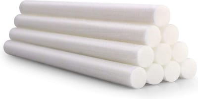 DiverseGoods - Katoenen filter voor luchtbevochtiger - 10 Stuks - 8mm x 100mm