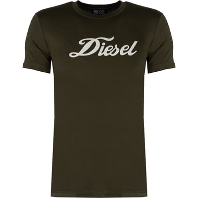 Diesel T-Shirt Sily Mannen groen