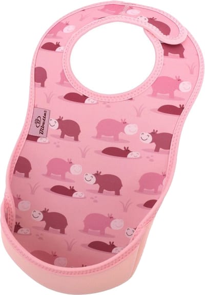 Bibetta slab nijlpaard roze