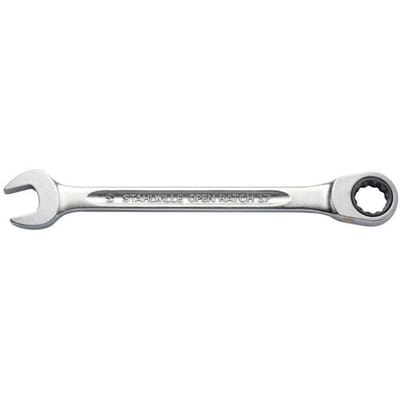 Stahlwille 40170909 17F 9 FLACH Steek-ringratelsleutel Sleutelbreedte (metrisch) 8 - 19 mm
