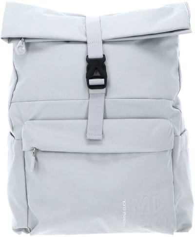 MANDARINA DUCK laptop rugzak rugzak met laptopvak MD20 Backpack Pearl Lichtgrijs