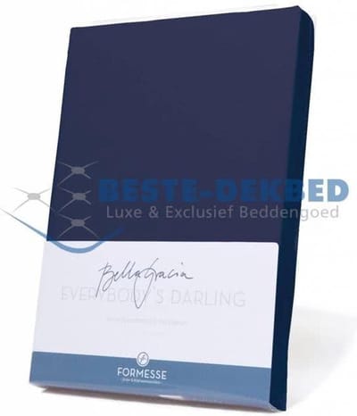 Bella Gracia Topperhoeslaken - Marineblauw