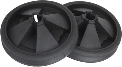 Silicone anti-spat deksel voor afvalvermaler, eenvoudig te monteren, 87mm, 2 stuks, bescherming tegen spatten, duurzaam en veelzijdig