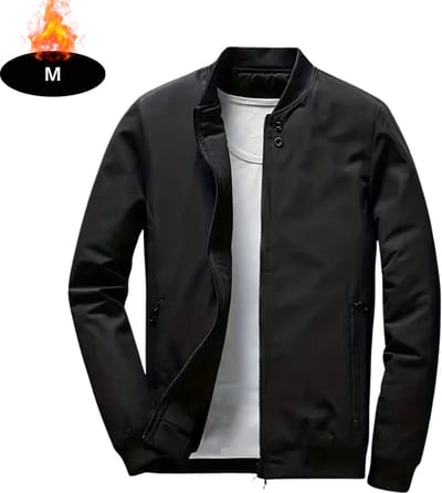 Livano Windjas Heren - Parka - Lente & Herfst - Jas - Volwassen - Windjack - Windbreaker - Outdoor - Zwart - M