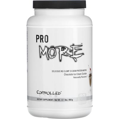 Controlled Labs, Pro More, Matrice de Protéines, Sundae Glace au Chocolat, 2,1 lb (961 g)