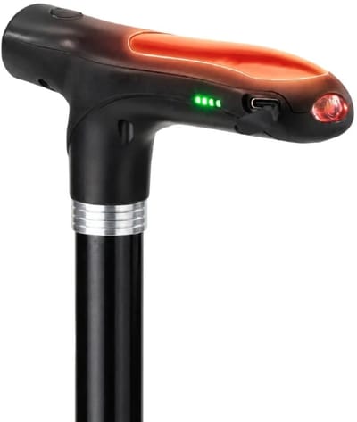 MultiMotion wandelstok met verwarmd handvat en ledlamp