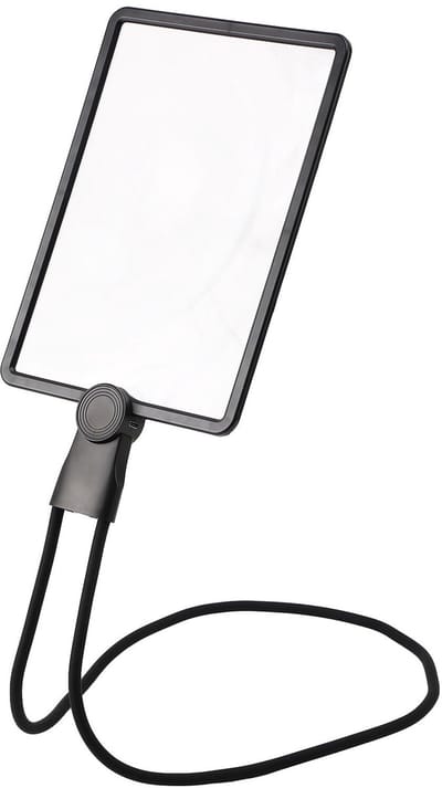 Unyqoos® Oplaadbare leesloep met 1,8x vergroting en aanpasbare helderheid voor senioren