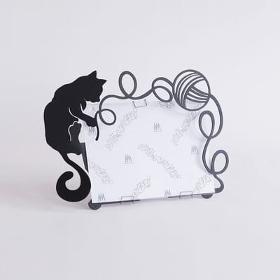 Arti - Mestieri - Metalen - Fotolijst - kat - tafelmodel - Italiaans - Design