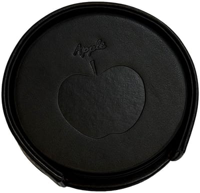 The Beatles - Apple Onderzetter Set - Zwart
