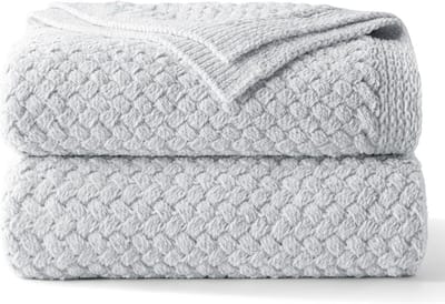 Extra Zachte Chenille Fleecedeken 150x200 cm Grijs - Warme Gebreide Plaid voor Bank en Bed