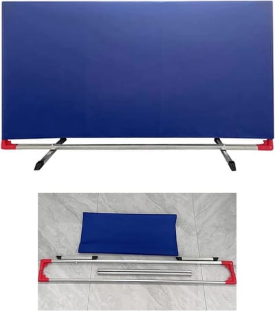 Tafeltennis Net - Privacy Gordijn - Bal Beheersing - Snel Montage - 140cm x 75cm - Blauw