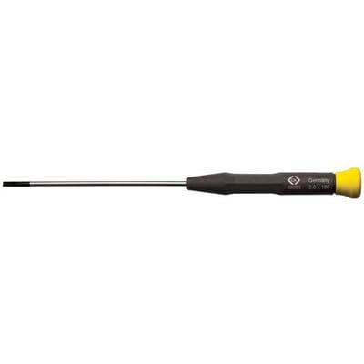 C.K Xonic Elektronica en fijnmechanica Platte schroevendraaier Kopbreedte: 0.8 mm Koplengte: 60 mm