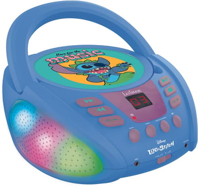 Stitch Bluetooth® CD Player met verlichting
