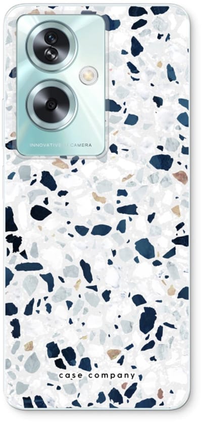 Case Company® - Hoesje geschikt voor Oppo A79 hoesje - Terrazzo N°1 - Soft Cover Telefoonhoesje - Bescherming aan alle Kanten en Schermrand