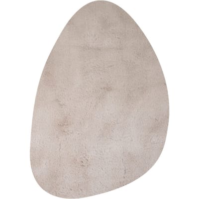 Vloerkleed Morbido Zand - Kiezelvormig 200 x 280 cm - Extra Hoogpolig Fluffy Vloerkleed in Scandinavische / Hotel Chique Stijl