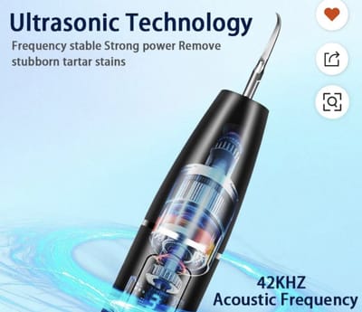 Elektrische Tandsteen Verwijderaar – Ultrasone Tandenreiniger - 80 stuks