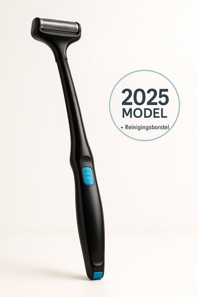 Scheerapparaat Rug Mannen - Trimmer - Rug Scheren - Backblade - Back Shaver - Rug Scheermes - Inclusief Reiningsborsteltje