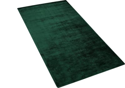 GESI II - Laagpolig vloerkleed - Donkergroen - 80 x 150 cm - Viscose