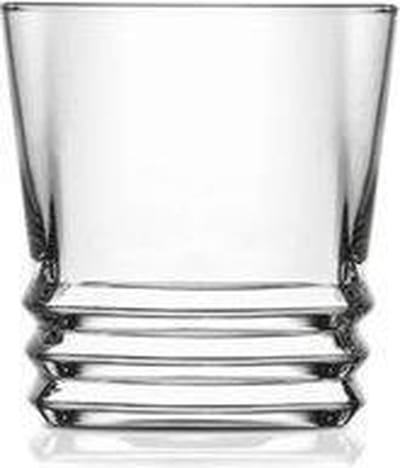 LAV Elegan Serie - Whiskeyglas - 315 ml - Set van 6 - Modern Design